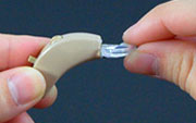 Step 2: Unscrew ear-hook Step 2: Unscrew ear-hook
